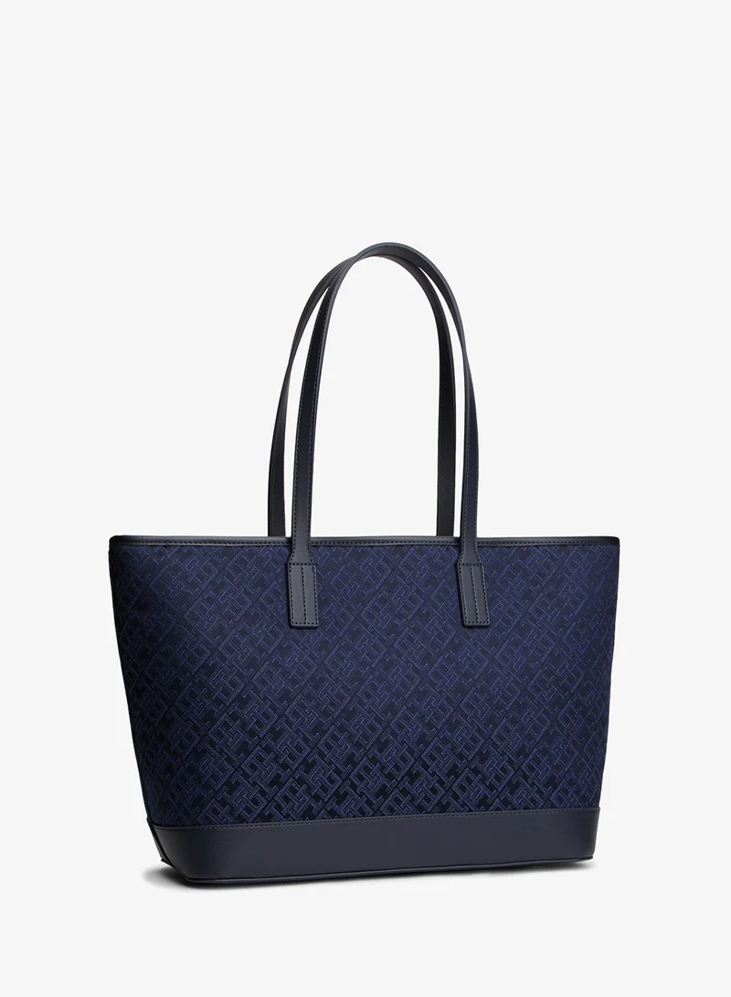 TOMMY HILFIGER  Jacquard Tote Bag for Women | Best Price UAE